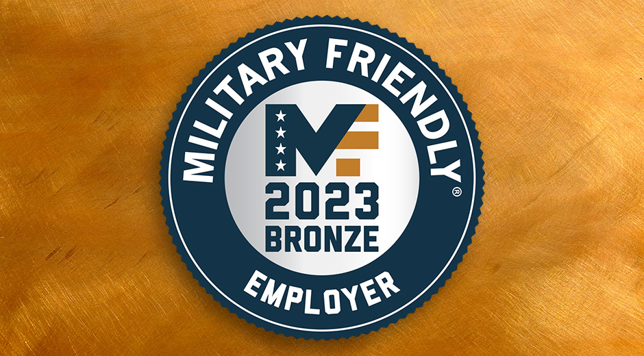 Military Friendly Employer Award